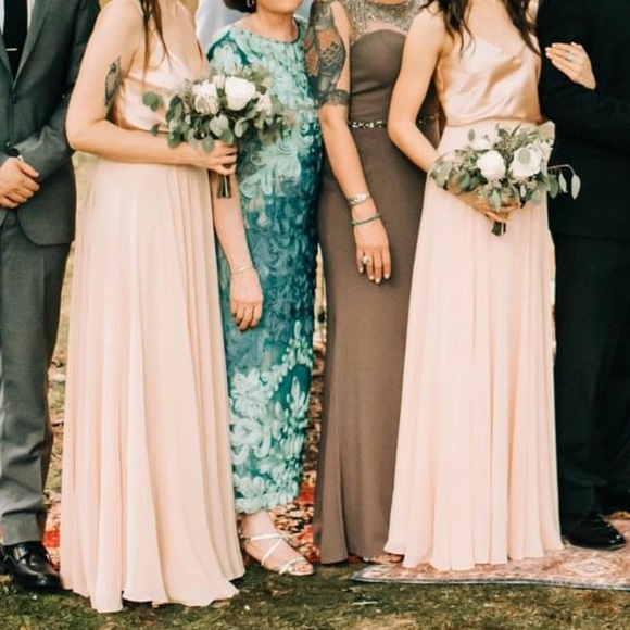 BHLDN Hampton Skirt in blush pink 🌸 - Picture 4 of 8